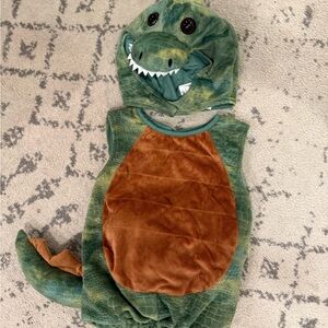 Spirit Green Costume with Brown Accents